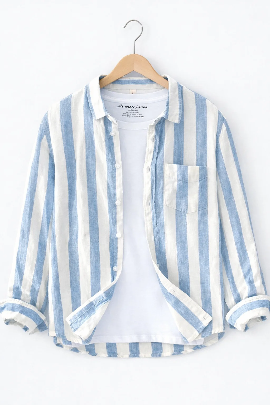 branded collar tshirt